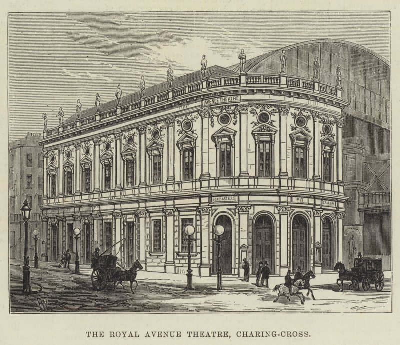 A Royal Avenue Színház, Charing-Cross alkotó: Frank Watkins