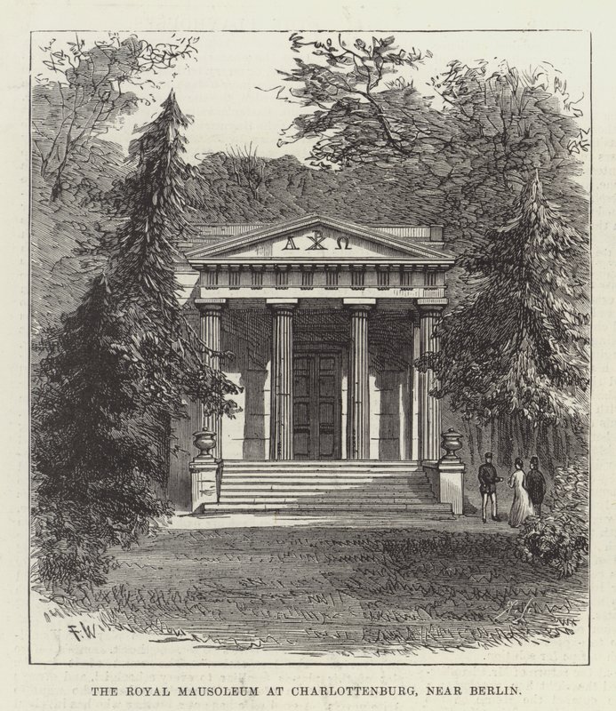 A Királyi Mauzóleum Charlottenburgban, Berlin közelében alkotó: Frank Watkins