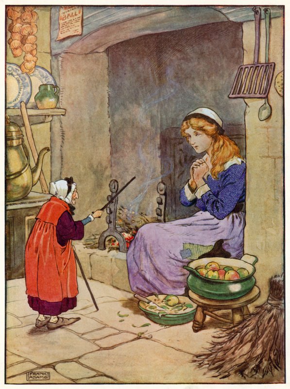 Hamupipőke (színes litó) alkotó: Frank Adams