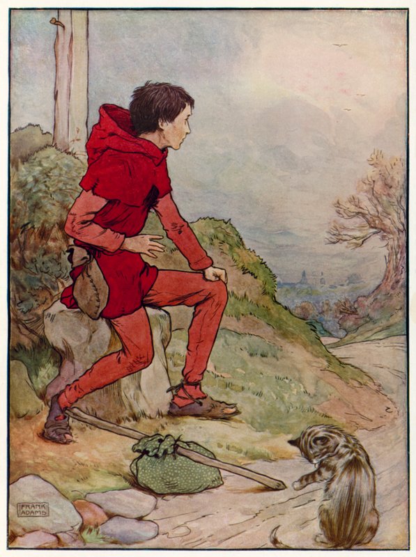 Dick Whittington és macskája alkotó: Frank Adams