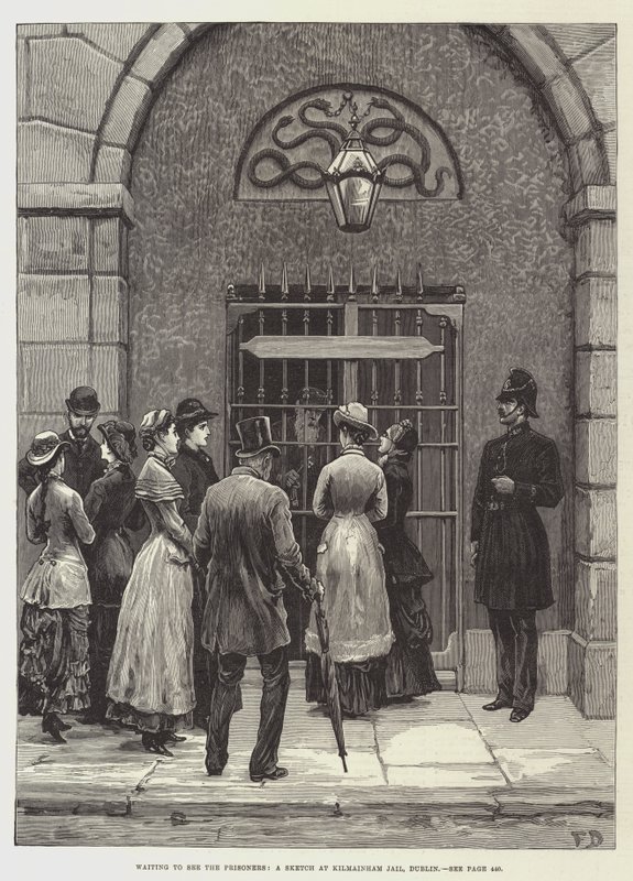 Várom a rabokat, egy vázlatot a dublini Kilmainham börtönben alkotó: Frank Dadd