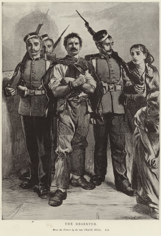 A dezertőr alkotó: Frank Holl