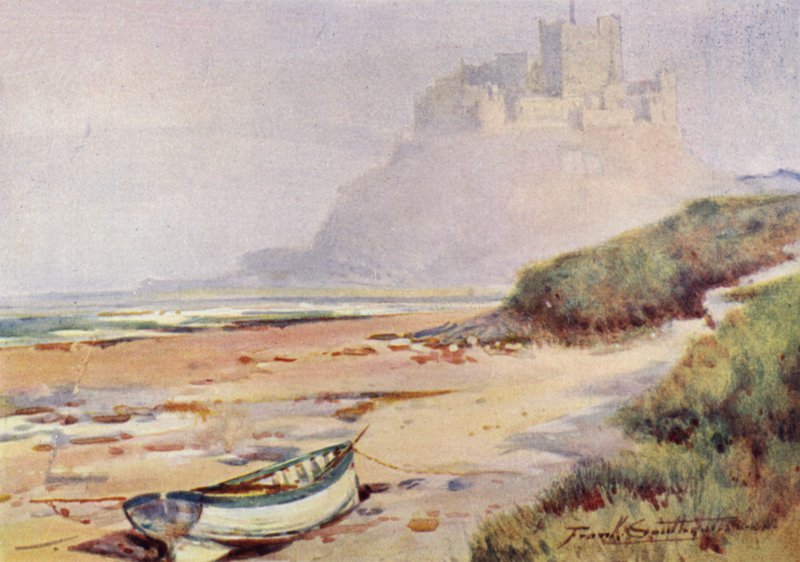 Bamburgh kastély alkotó: Frank Southgate