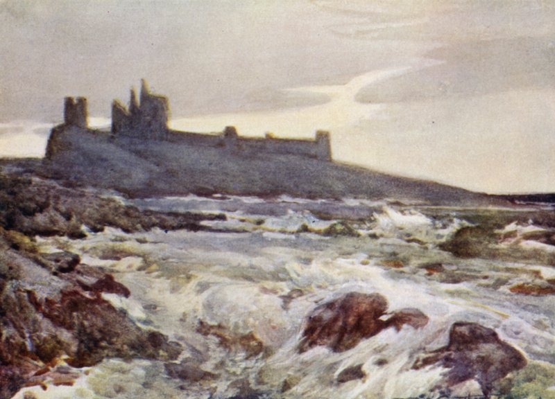 Dunstanburgh kastély alkotó: Frank Southgate