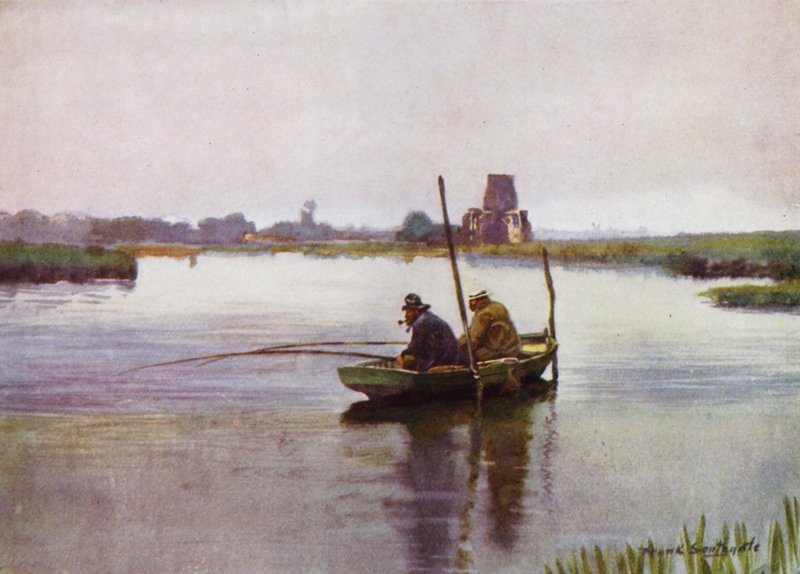 Norfolk Broads: keszeghalászat a St Benet