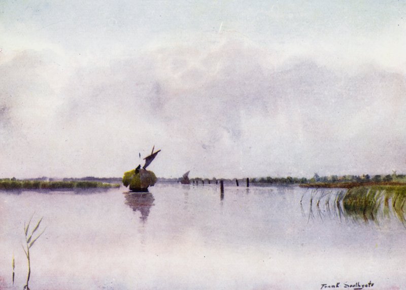 Norfolk Broads: Hay-Boat on Hickling Broad alkotó: Frank Southgate