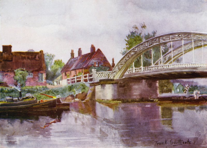 Norfolk Broads: St Olaves alkotó: Frank Southgate