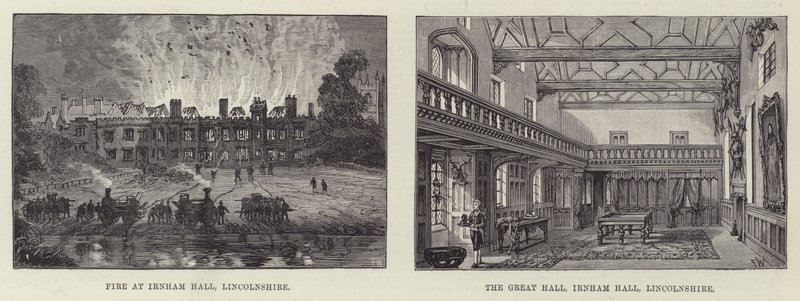 Irnham Hall Lincolnshire-ben alkotó: Frank Watkins