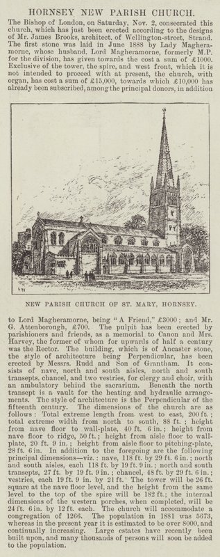 Új Szent Mária plébániatemplom, Hornsey alkotó: Frank Watkins
