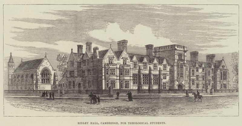 Ridley Hall, Cambridge, teológiai hallgatók számára alkotó: Frank Watkins