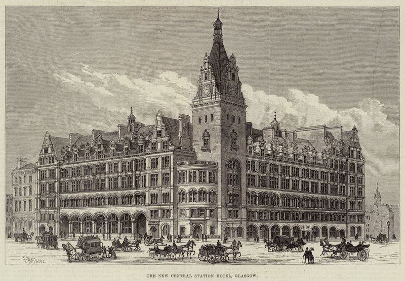 A New Central Station Hotel, Glasgow alkotó: Frank Watkins