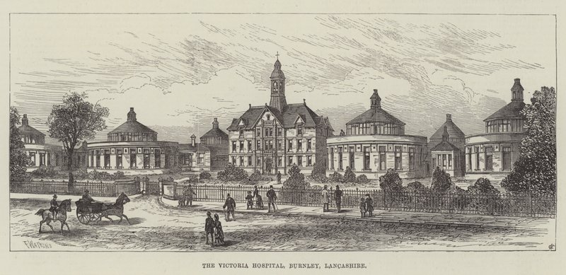 Victoria Hospital, Burnley, Lancashire alkotó: Frank Watkins