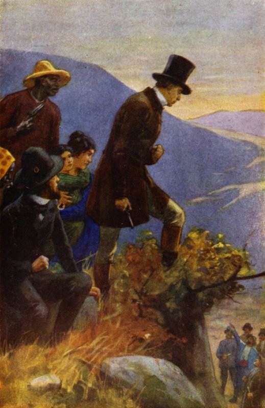 Illusztráció a Tom bácsi kabinjához, Harriet Beecher Stowe (színes litó) alkotó: Franz Müller Munster