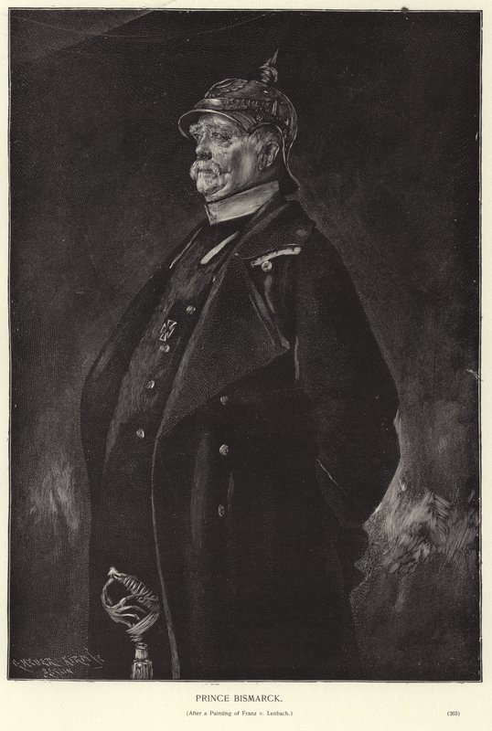 Otto von BIsmarck alkotó: Franz Seraph von Lenbach