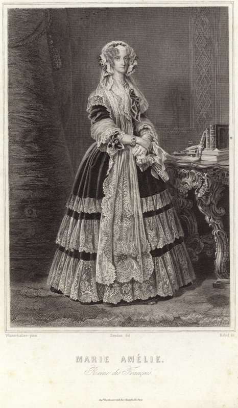 Maria Amalia Nápolyból és Szicíliaiból alkotó: Franz Xaver Winterhalter