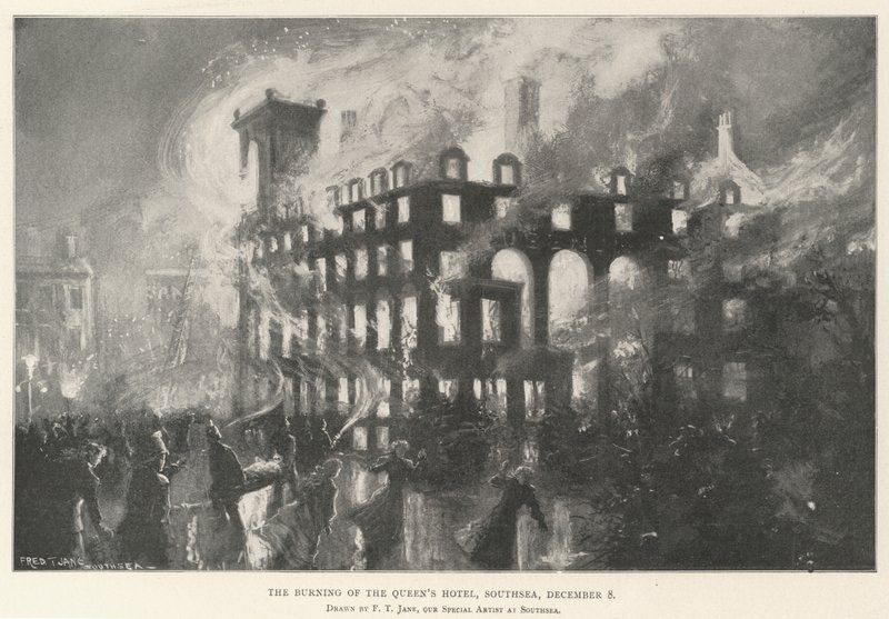 The Burning of the Queen