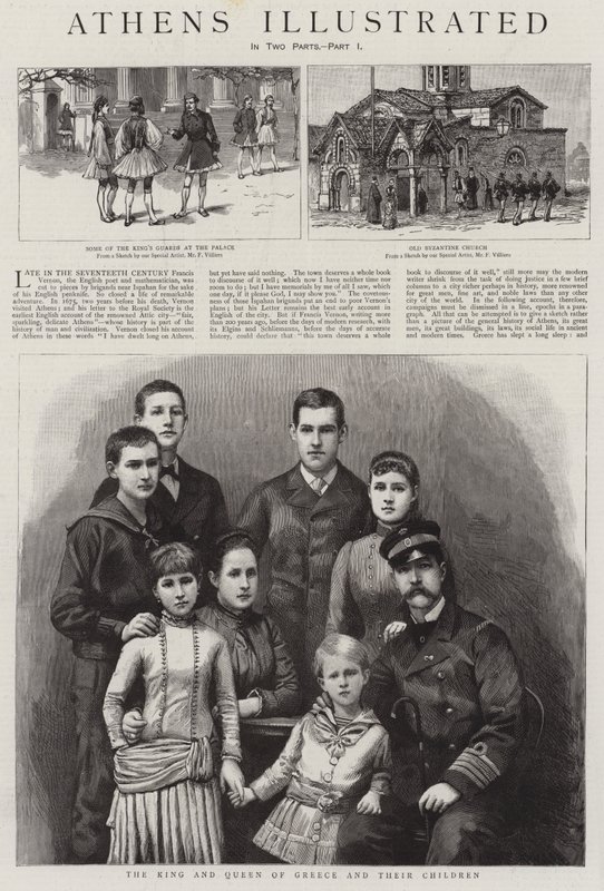 Illusztrált Athén alkotó: Frederic Villiers