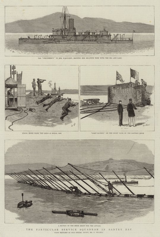 A Bantry Bay-i Különleges Szolgálati Század alkotó: Frederic Villiers