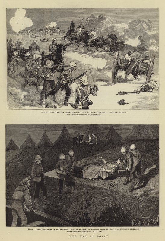 A háború Egyiptomban alkotó: Frederic Villiers