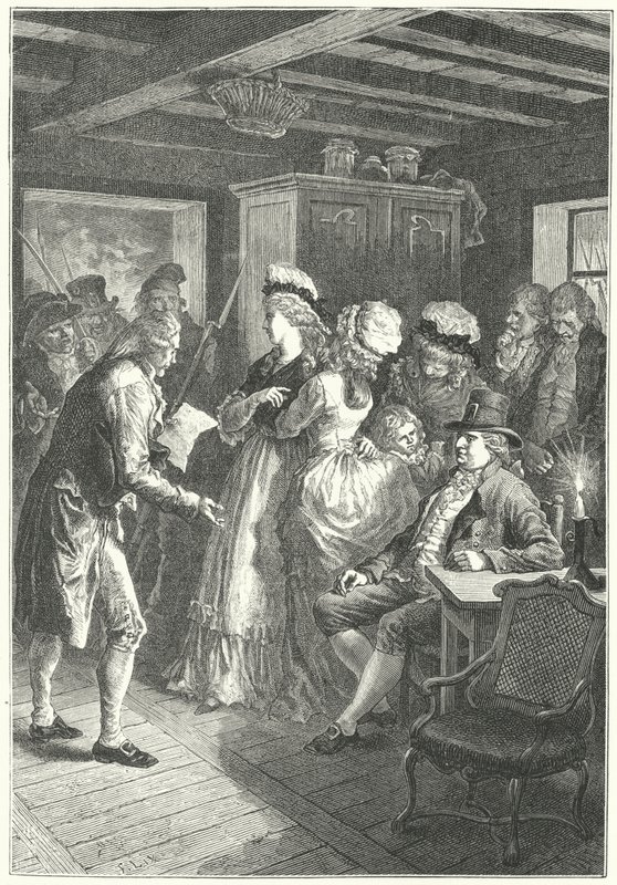XVI. Lajos és családja letartóztatása Varennesben alkotó: Frederic Theodore (after) Lix