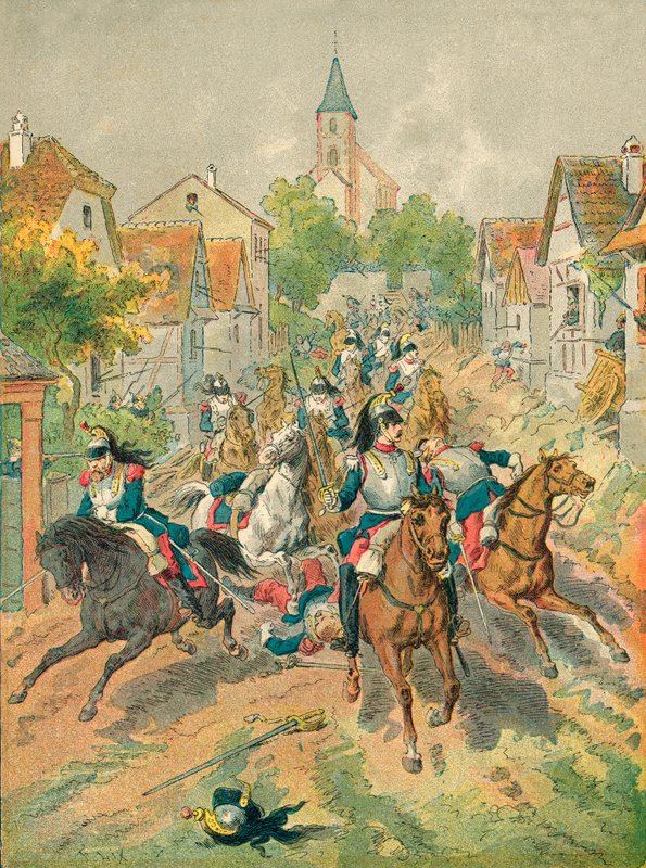Reichshoffeni kurirasszusok alkotó: Frederic Theodore Lix