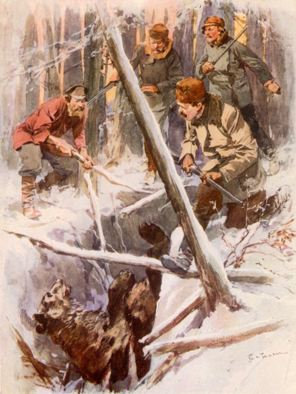 Medvecsapda alkotó: Frederic de Haenen