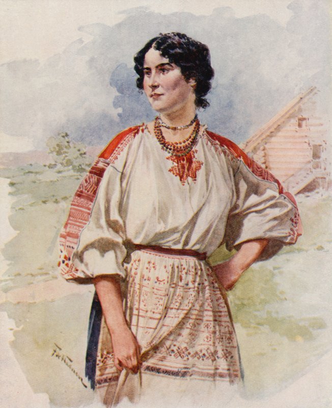 Egy orosz szolga nyári ruhában alkotó: Frederic de Haenen