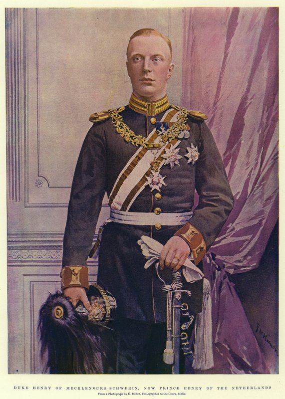 Henrik Mecklenburg-Schwerin herceg, jelenleg Henrik holland herceg alkotó: Frederic de Haenen