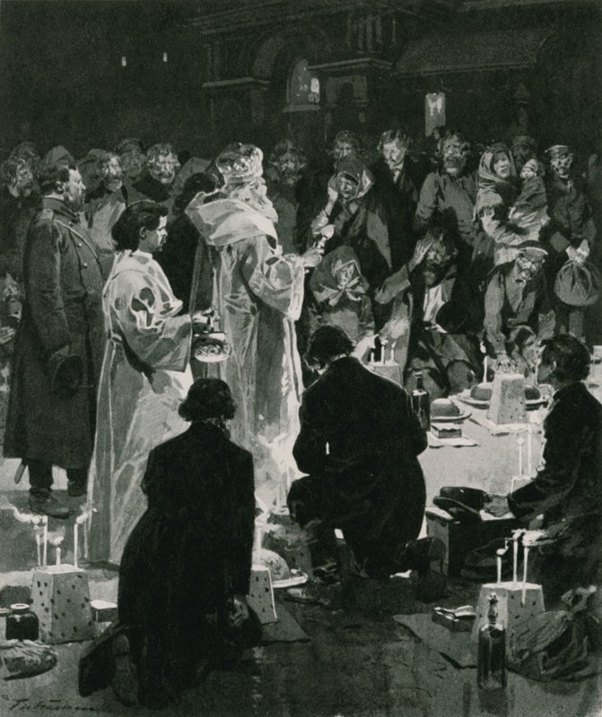 Húsvét estéje alkotó: Frederic de Haenen