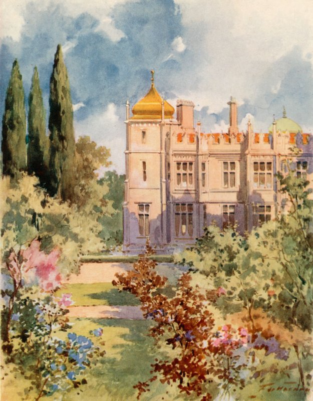 Királyi palota, Livadia, Krím alkotó: Frederic de Haenen