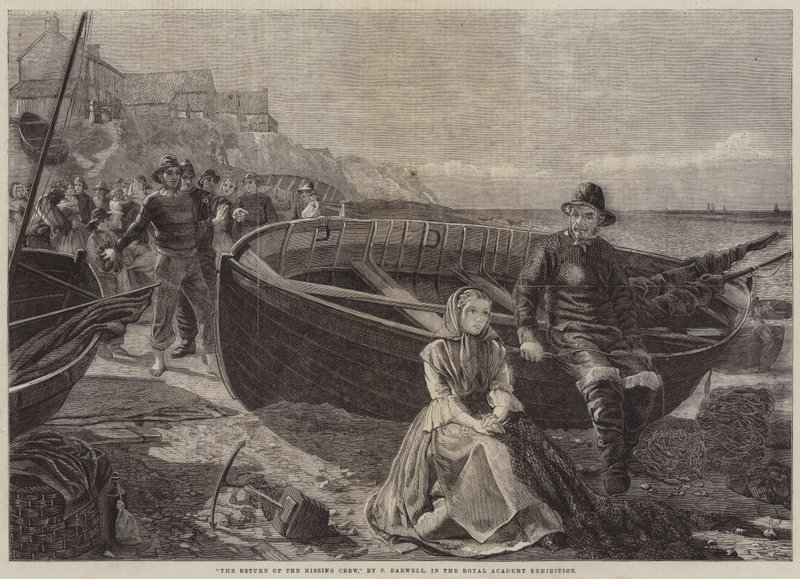 Az eltűnt legénység visszatérése alkotó: Frederick Bacon Barwell