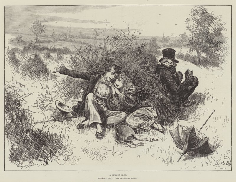 Nyári idil alkotó: Frederick Barnard
