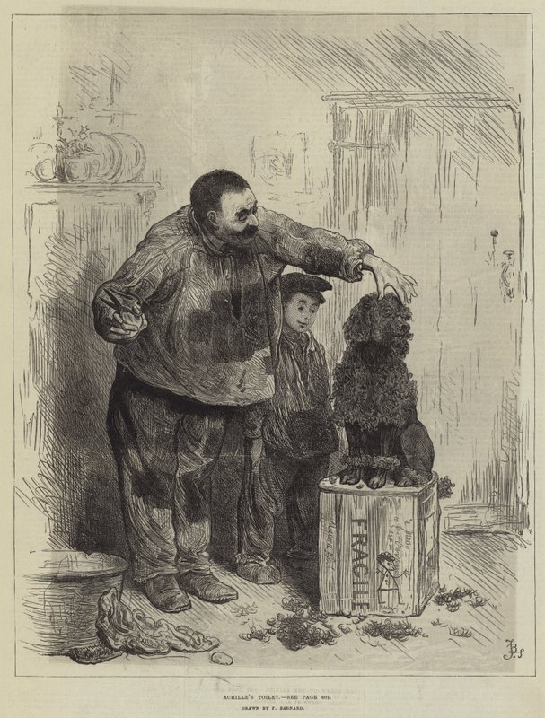 Achille WC-je alkotó: Frederick Barnard
