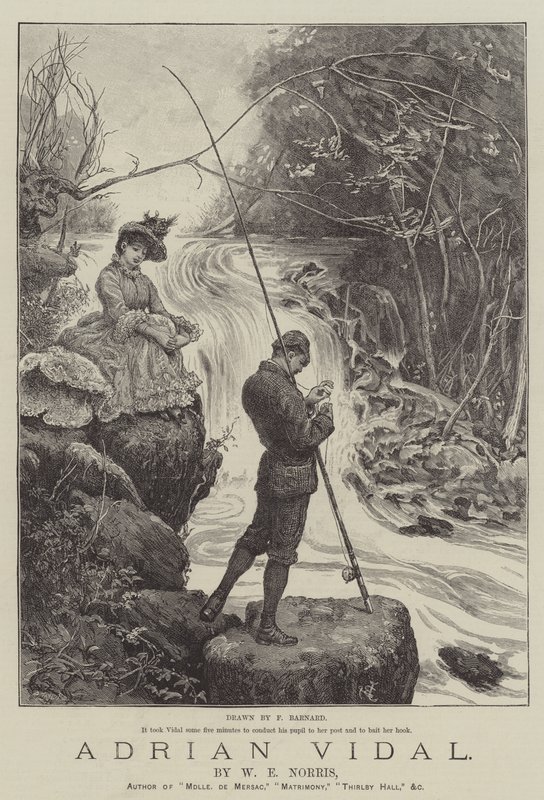 Adrian Vidal, W E Norris alkotó: Frederick Barnard