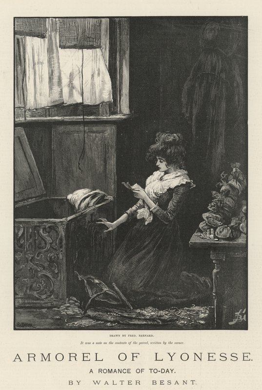 A lyonessei armorel, A mai romantika, Walter Besant alkotó: Frederick Barnard