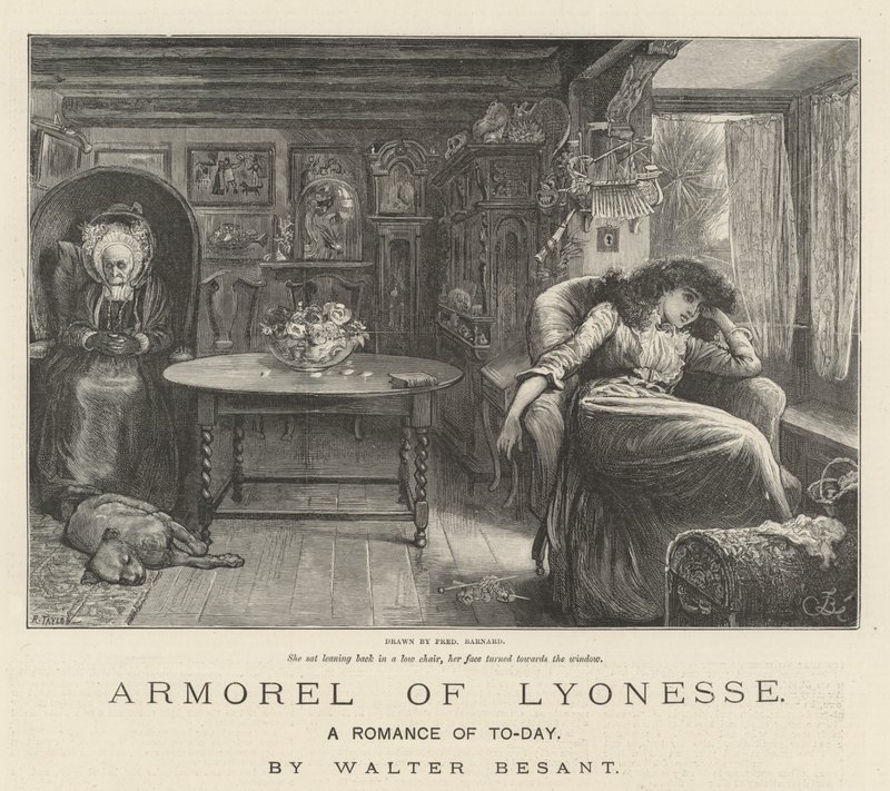 A lyonessei armorel, A mai romantika, Walter Besant alkotó: Frederick Barnard