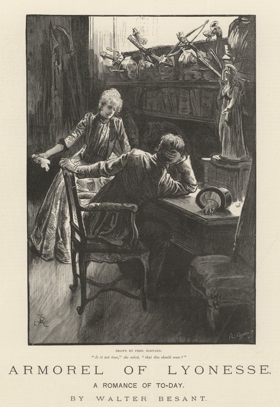 A lyonessei armorel, A mai romantika, Walter Besant alkotó: Frederick Barnard