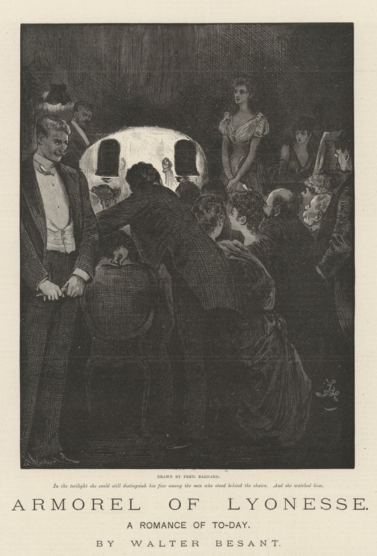 A lyonessei armorel, A mai romantika, Walter Besant alkotó: Frederick Barnard