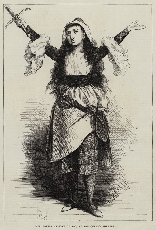 Mrs Rousby mint Jeanne d