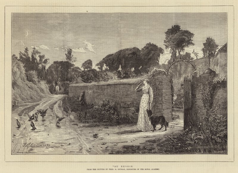 Viszlát alkotó: Frederick George Cotman