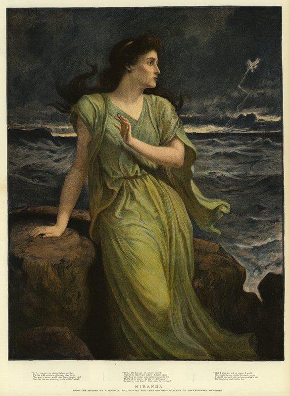 Miranda alkotó: Frederick Goodall