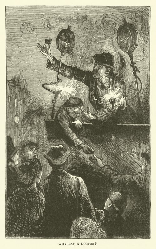 Miért fizet az orvos? alkotó: Frederick L. Bernard