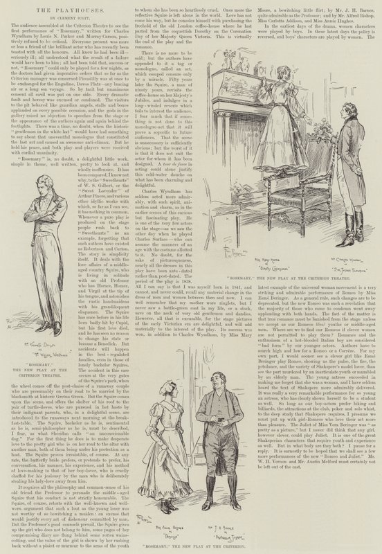 Rosemary, a Kritérium Színházban alkotó: Frederick Pegram