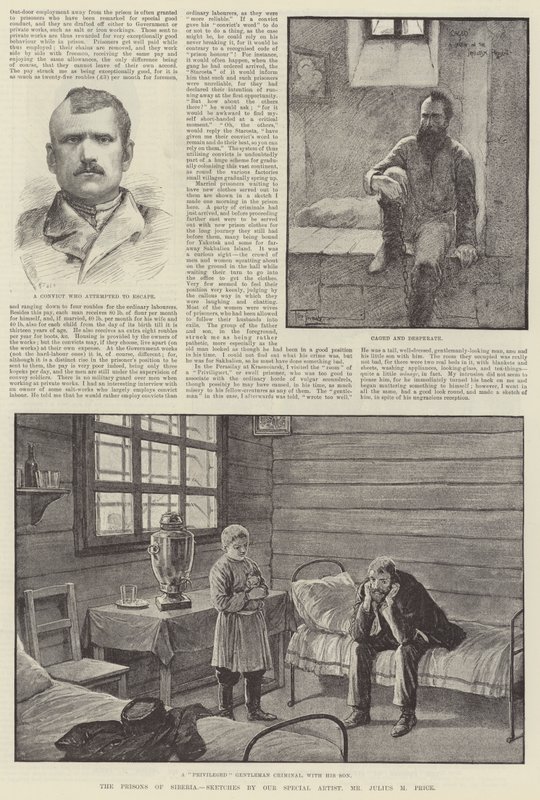 A szibériai börtönök alkotó: Frederick Pegram