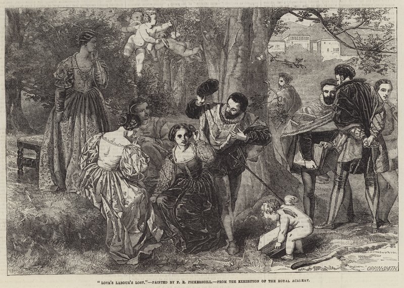 A szerelem munkája elveszett alkotó: Frederick Richard Pickersgill