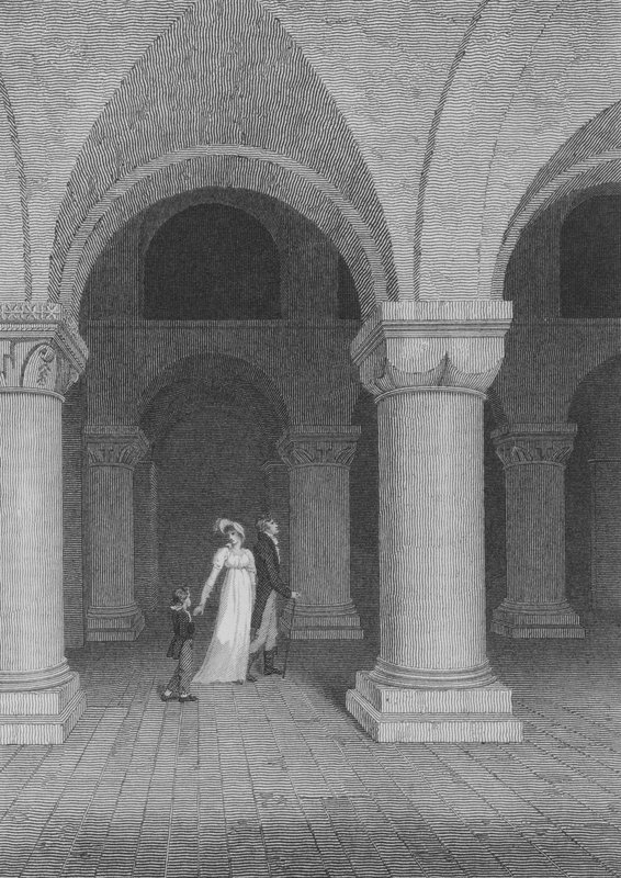The Chapel in the Tower, mai nevén Record Office, London (metszet) alkotó: Frederick (after) Nash