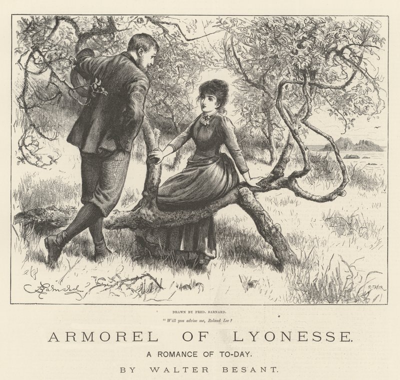 A lyonessei armorel, A mai romantika, Walter Besant alkotó: Frederick Barnard