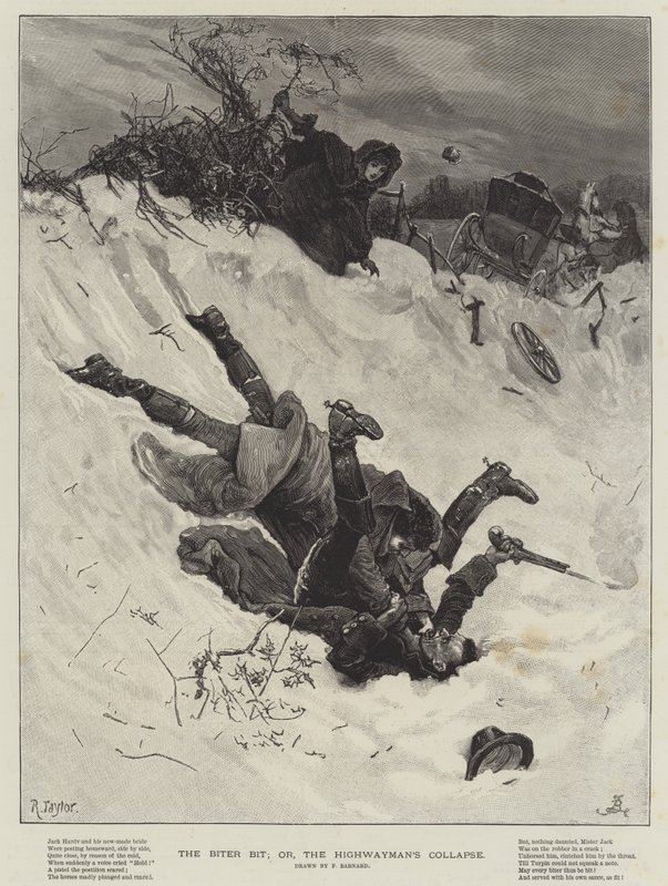 A harapós bit; vagy , az autós összeomlása alkotó: Frederick Barnard