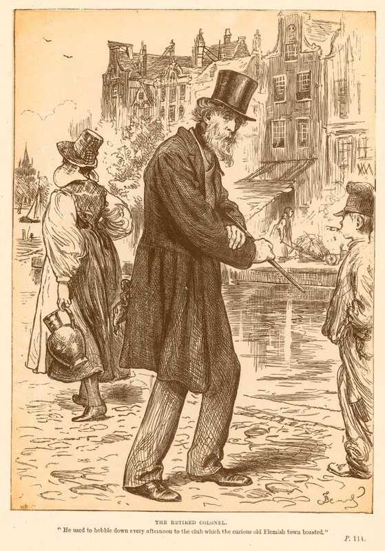 A nyugalmazott ezredes alkotó: Frederick Barnard