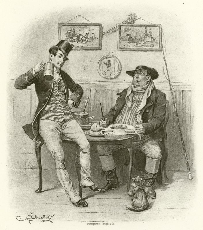 A két Wellers (metszet) alkotó: Frederick Barnard